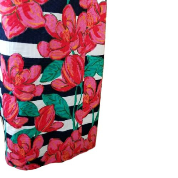 Vineyard Vines Magnolia Striped Shift Dress – Size 4 - Picture 3 of 5